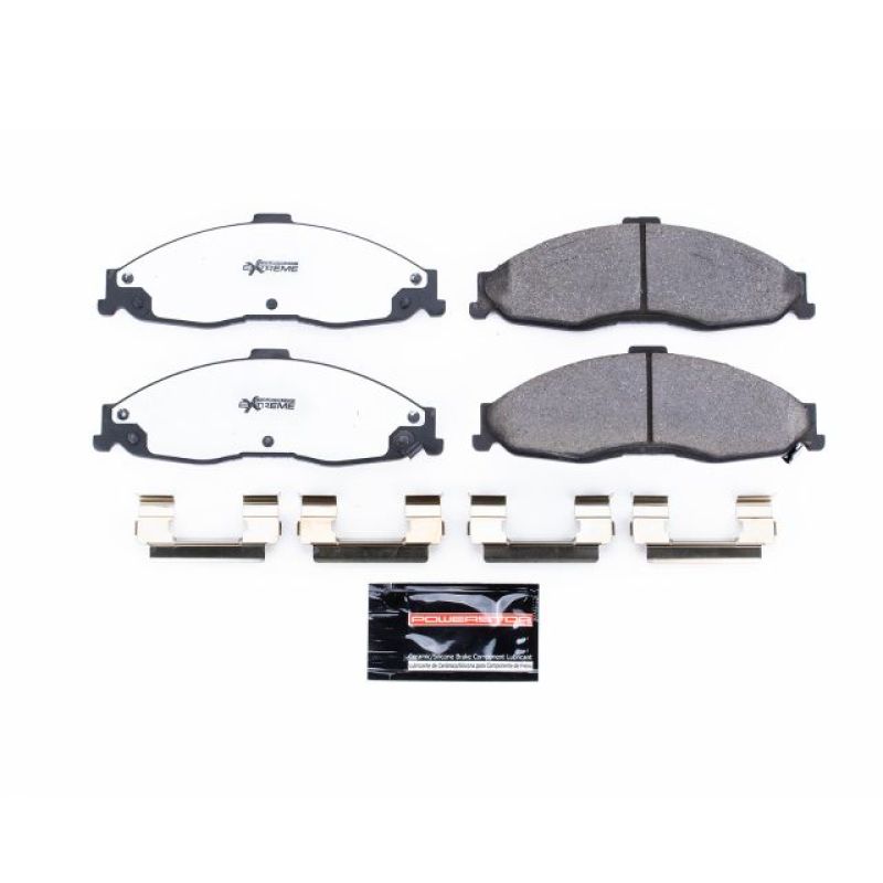 Power Stop 98-02 Chevrolet Camaro Front Z26 Extreme Street Brake Pads w/Hardware Power Stop 98-02 Chevrolet Camaro Front Z26 Extreme Street Brake Pads w/Hardware