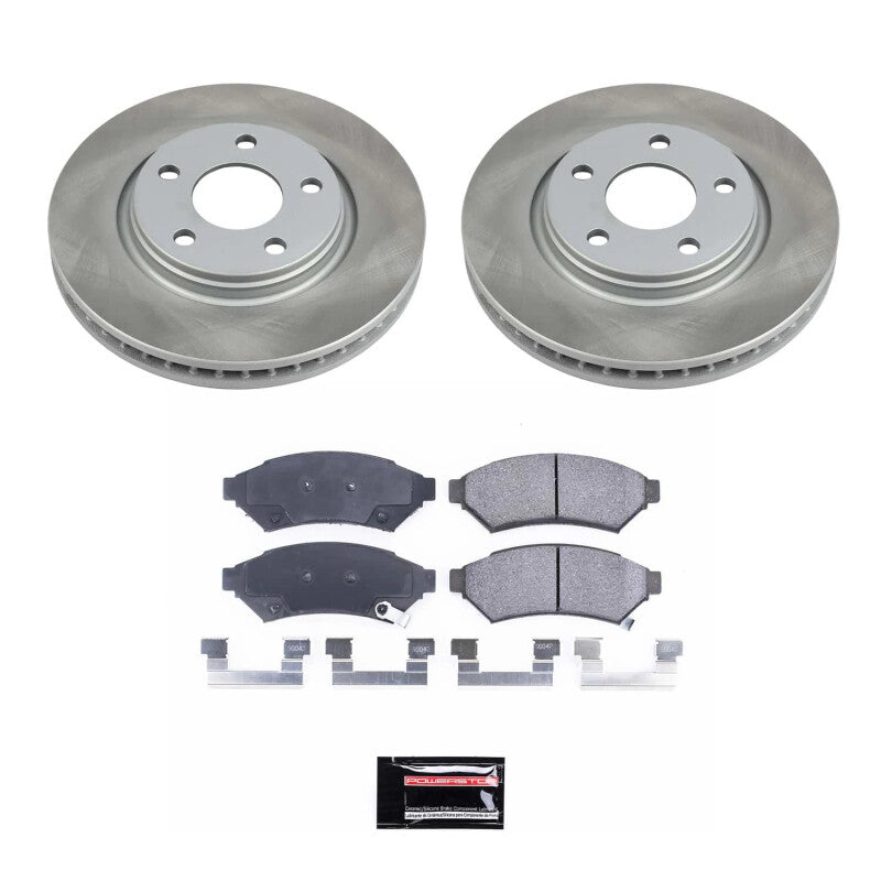 Power Stop 2005 Saturn Relay Front Semi-Coated Rotor Kit Power Stop 2005 Saturn Relay Front Semi-Coated Rotor Kit