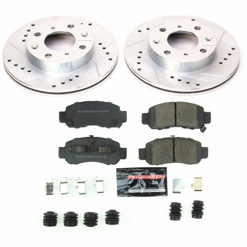 Power Stop 00-06 Honda Insight Front Z23 Evolution Sport Brake Kit Power Stop 00-06 Honda Insight Front Z23 Evolution Sport Brake Kit
