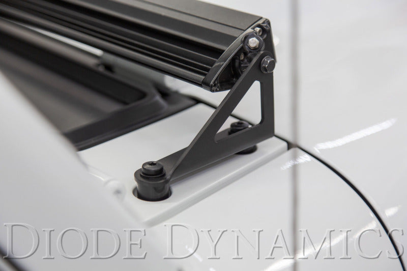 Diode Dynamics 18-21 Jeep JL Wrangler/Gladiator SS50 Hood LED Light Bar Kit - White Combo Diode Dynamics 18-21 Jeep JL Wrangler/Gladiator SS50 Hood LED Light Bar Kit - White Combo