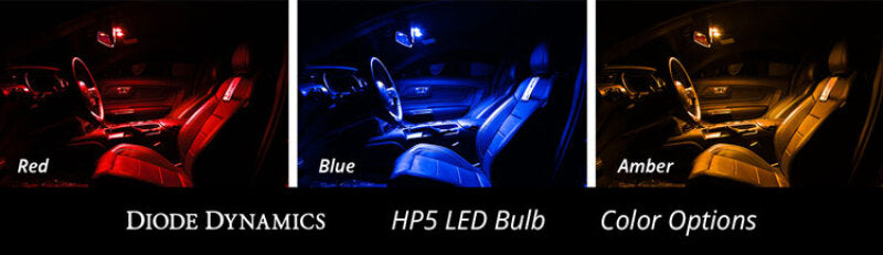Diode Dynamics 194 LED Bulb HP5 LED - Amber Short (Single) Diode Dynamics 194 LED Bulb HP5 LED - Amber Short (Single)