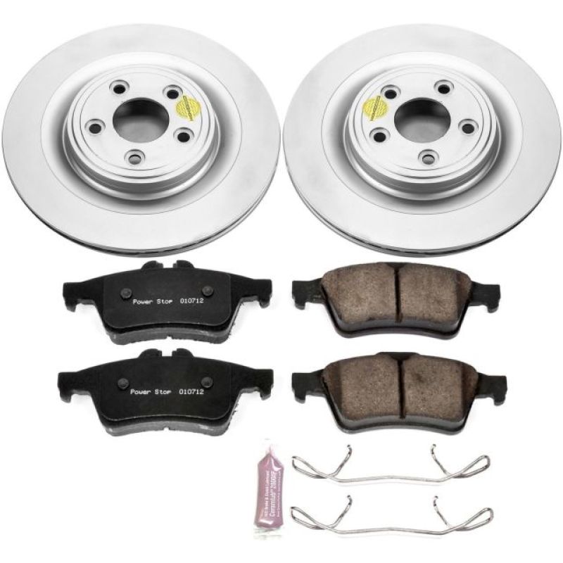 Power Stop 06-08 Jaguar S-Type Rear Z23 Evolution Sport Coated Brake Kit Power Stop 06-08 Jaguar S-Type Rear Z23 Evolution Sport Coated Brake Kit