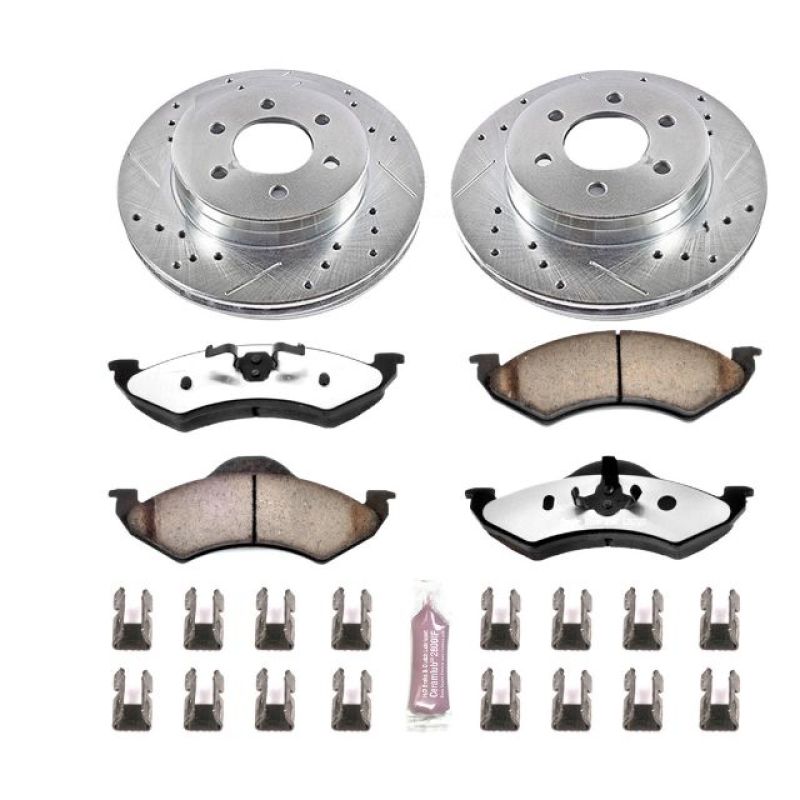 Power Stop 00-02 Dodge Dakota Front Z36 Truck & Tow Brake Kit Power Stop 00-02 Dodge Dakota Front Z36 Truck & Tow Brake Kit