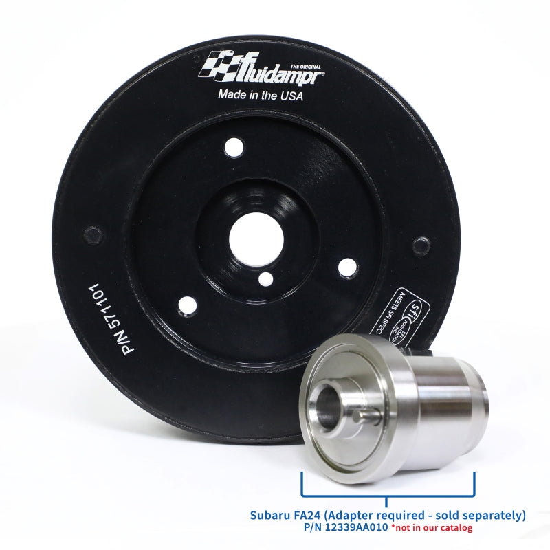 Fluidampr 13-20 Subaru BRZ / 15-22 Subaru WRX / Toyota 4U-GSE Steel Internally Balanced Damper Fluidampr 13-20 Subaru BRZ / 15-22 Subaru WRX / Toyota 4U-GSE Steel Internally Balanced Damper
