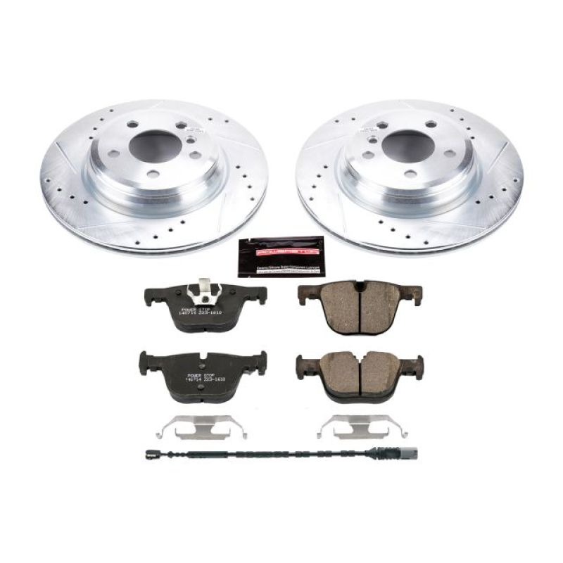 Power Stop 15-16 BMW 328i xDrive Rear Z23 Evolution Sport Brake Kit Power Stop 15-16 BMW 328i xDrive Rear Z23 Evolution Sport Brake Kit
