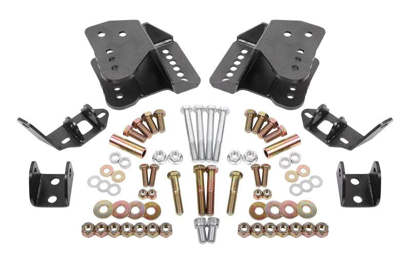 BMR 78-87 G-Body Rear Coilover Conversion Kit - Black Hammertone BMR 78-87 G-Body Rear Coilover Conversion Kit - Black Hammertone