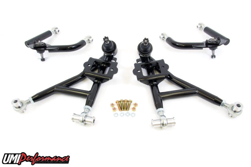 UMI Performance 93-02 GM F-Body Front A-Arm Kit Adjustable Drag UMI Performance 93-02 GM F-Body Front A-Arm Kit Adjustable Drag