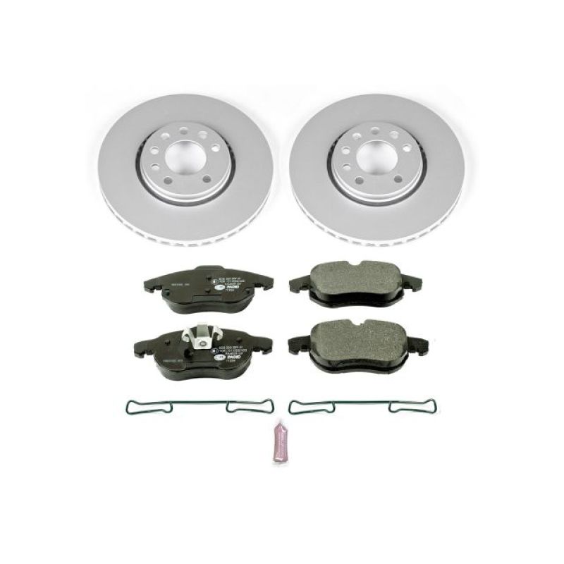 Power Stop 03-11 Saab 9-3 Front Euro-Stop Brake Kit Power Stop 03-11 Saab 9-3 Front Euro-Stop Brake Kit