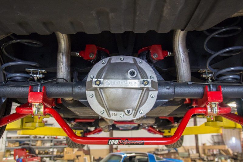 UMI Performance 64-72 GM A-Body 1in Tubular Rear Sway Bar Chassis Mounted UMI Performance 64-72 GM A-Body 1in Tubular Rear Sway Bar Chassis Mounted