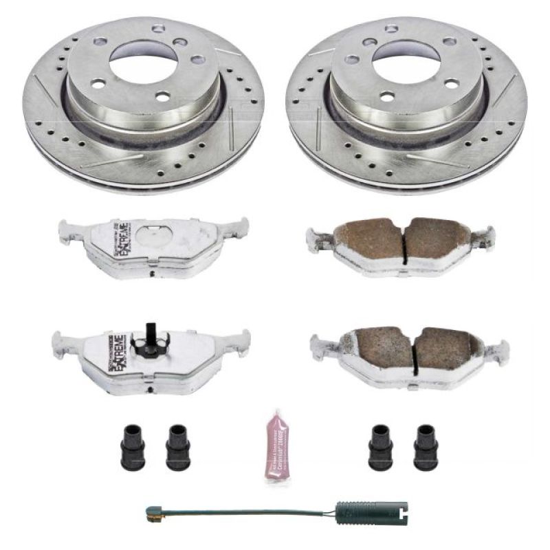 Power Stop 98-99 BMW 323i Rear Z26 Street Warrior Brake Kit Power Stop 98-99 BMW 323i Rear Z26 Street Warrior Brake Kit
