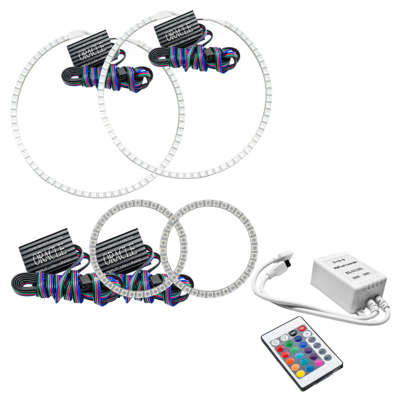 Oracle Porsche Cayenne 03-06 Halo Kit - ColorSHIFT w/ Simple Controller SEE WARRANTY Oracle Porsche Cayenne 03-06 Halo Kit - ColorSHIFT w/ Simple Controller SEE WARRANTY