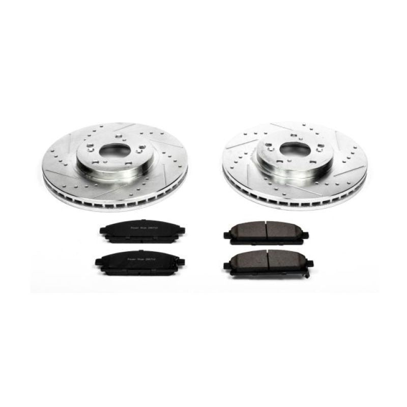 Power Stop 03-06 Acura MDX Front Z23 Evolution Sport Brake Kit Power Stop 03-06 Acura MDX Front Z23 Evolution Sport Brake Kit