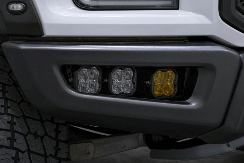 Diode Dynamics 17-20 Ford Raptor SS3 LED Fog Light Kit - Yellow Pro Diode Dynamics 17-20 Ford Raptor SS3 LED Fog Light Kit - Yellow Pro