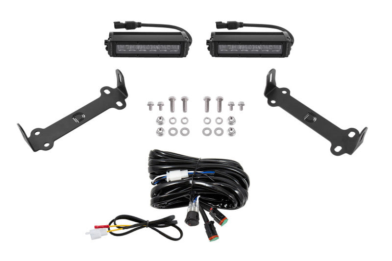 Diode Dynamics 14-21 Toyota 4Runner Stage Series SAE/DOT LED Lightbar Kit - White SAE/DOT Driving Diode Dynamics 14-21 Toyota 4Runner Stage Series SAE/DOT LED Lightbar Kit - White SAE/DOT Driving