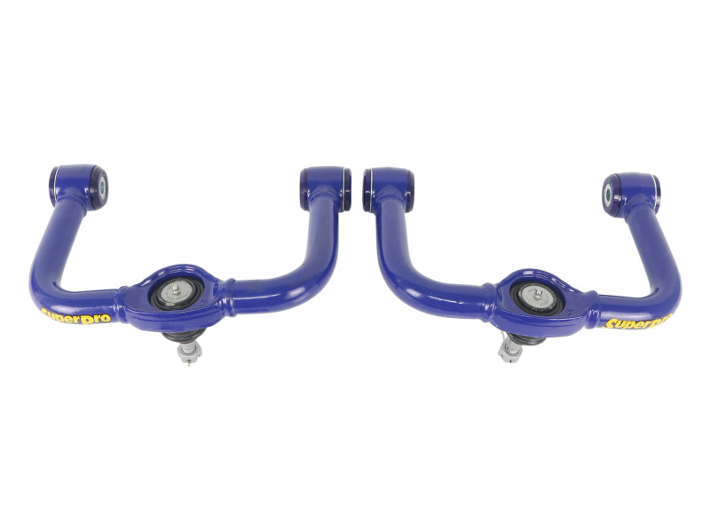 Superpro 05-21 Nissan Frontier - Fixed Offset Upper Control Arm Set - Camber/Caster Correction Superpro 05-21 Nissan Frontier - Fixed Offset Upper Control Arm Set - Camber/Caster Correction