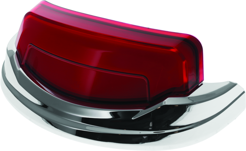Kuryakyn Tracer Rear Fender Tip Light Chrome Red Lens Kuryakyn Tracer Rear Fender Tip Light Chrome Red Lens