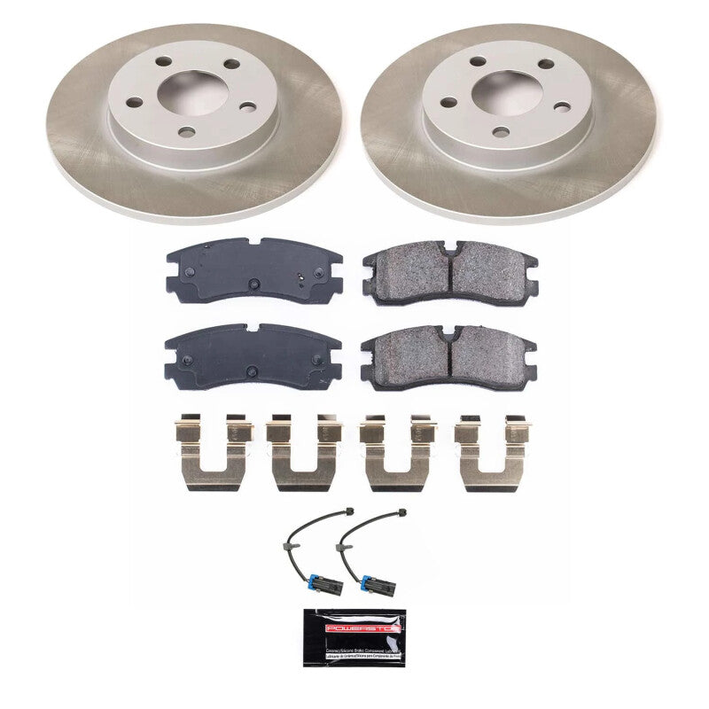 Power Stop 98-02 Cadillac Seville Rear Semi-Coated Rotor Kit Power Stop 98-02 Cadillac Seville Rear Semi-Coated Rotor Kit