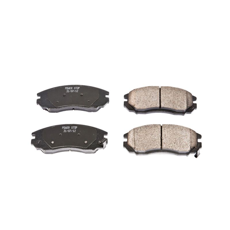 Power Stop 04-08 Hyundai Tiburon Front Z16 Evolution Ceramic Brake Pads Power Stop 04-08 Hyundai Tiburon Front Z16 Evolution Ceramic Brake Pads
