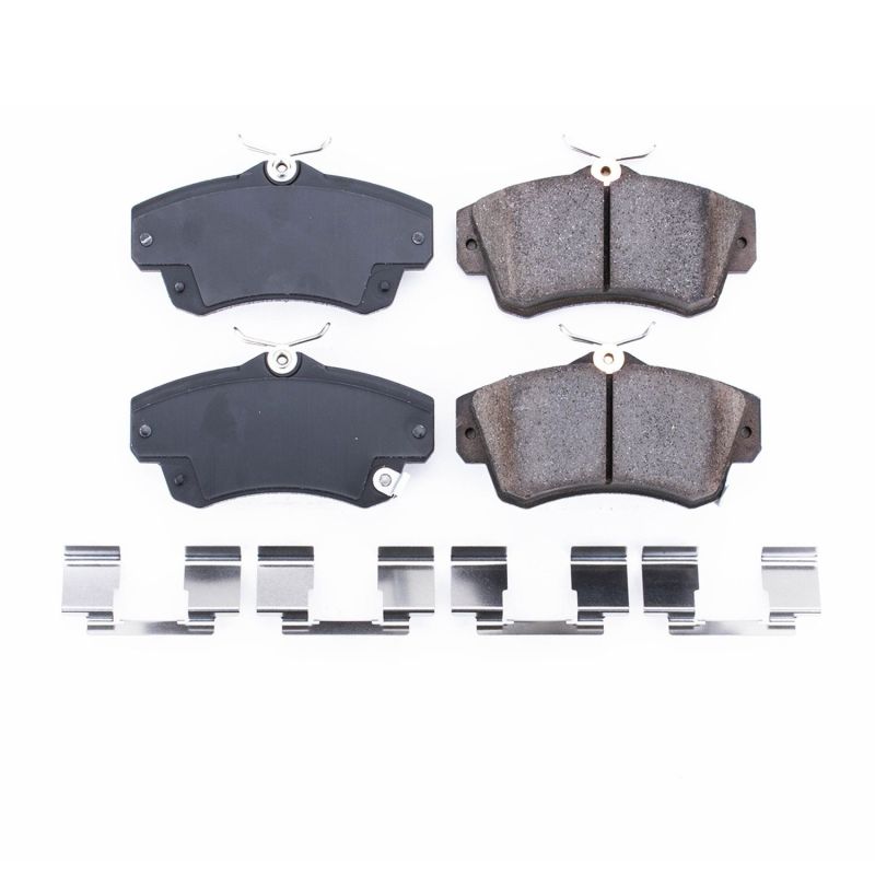 Power Stop 01-10 Chrysler PT Cruiser Front Z17 Evolution Ceramic Brake Pads w/Hardware Power Stop 01-10 Chrysler PT Cruiser Front Z17 Evolution Ceramic Brake Pads w/Hardware