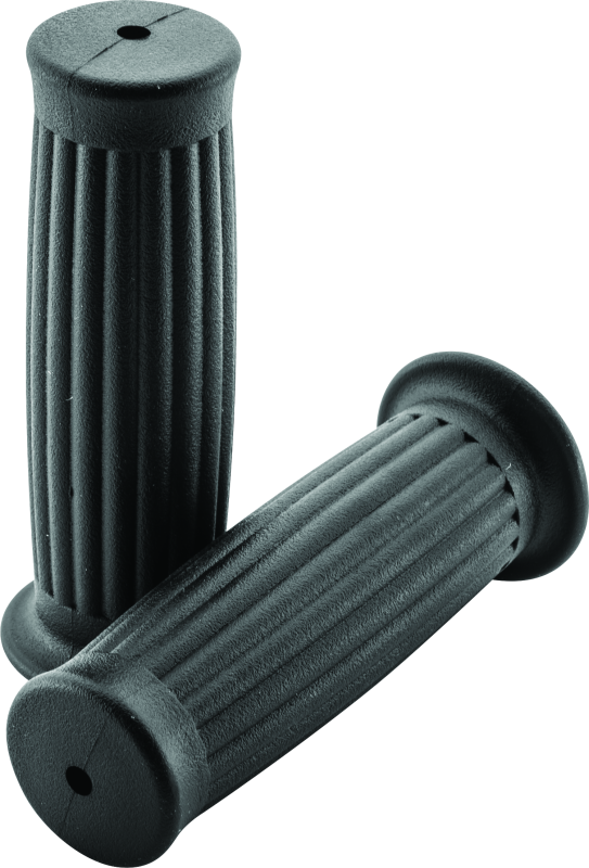 BikeMaster Classic Lines Grips - Black BikeMaster Classic Lines Grips - Black