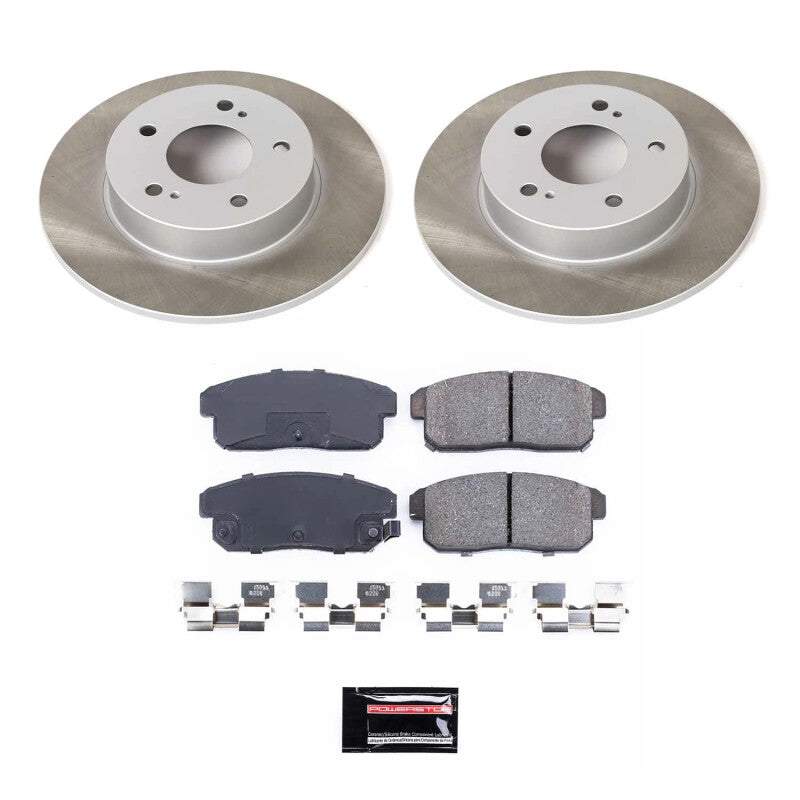 Power Stop 01-03 Nissan Maxima Rear Semi-Coated Rotor Kit Power Stop 01-03 Nissan Maxima Rear Semi-Coated Rotor Kit