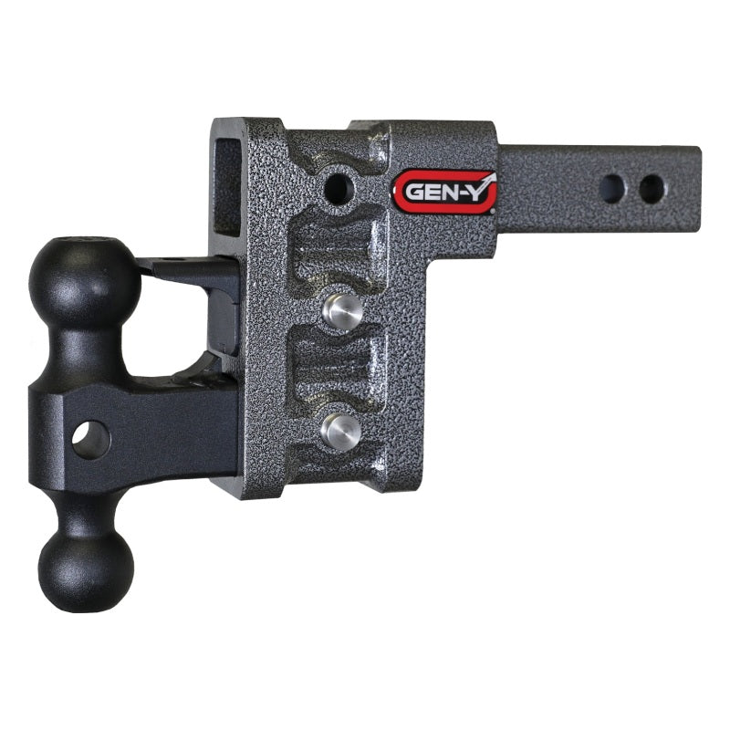 Gen-Y Mega Duty 2in Shank 5in Drop 2K TW 16K Hitch w/GH-051 Dual-Ball/GH-032 Pintle Lock Gen-Y Mega Duty 2in Shank 5in Drop 2K TW 16K Hitch w/GH-051 Dual-Ball/GH-032 Pintle Lock
