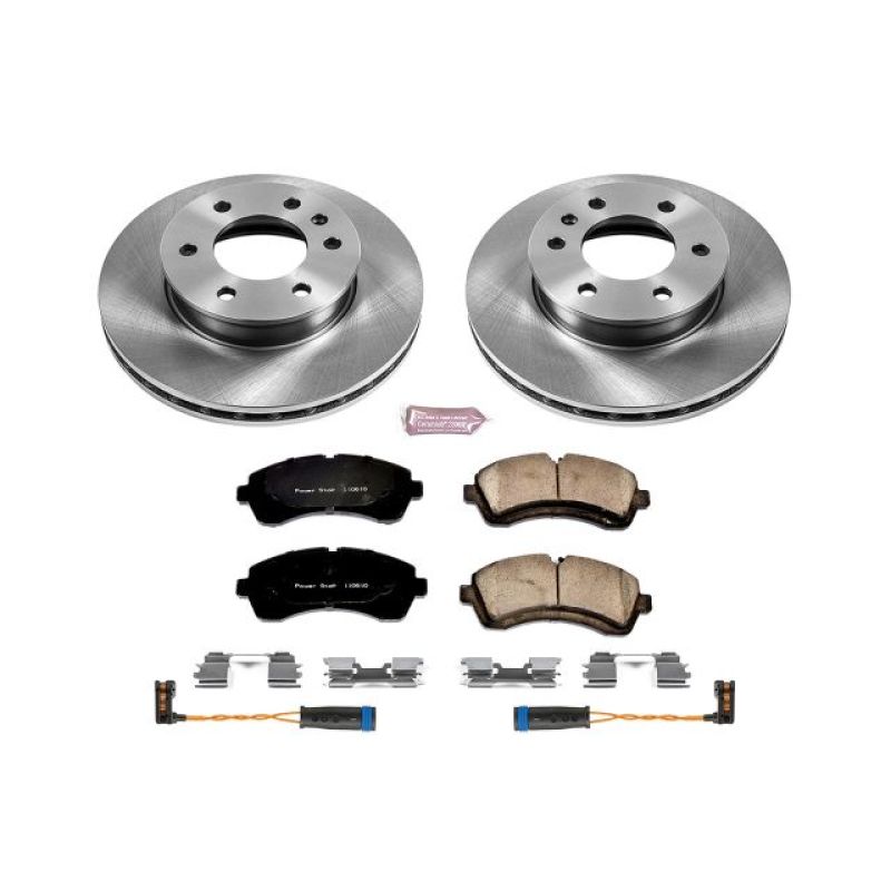 Power Stop 07-09 Dodge Sprinter 3500 Front Autospecialty Brake Kit Power Stop 07-09 Dodge Sprinter 3500 Front Autospecialty Brake Kit