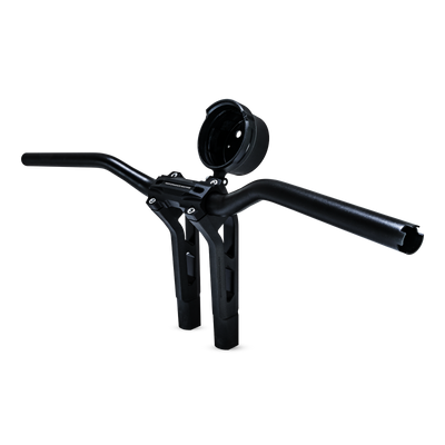 Performance Machine Round Gauge Relocation Kit - Black Ops