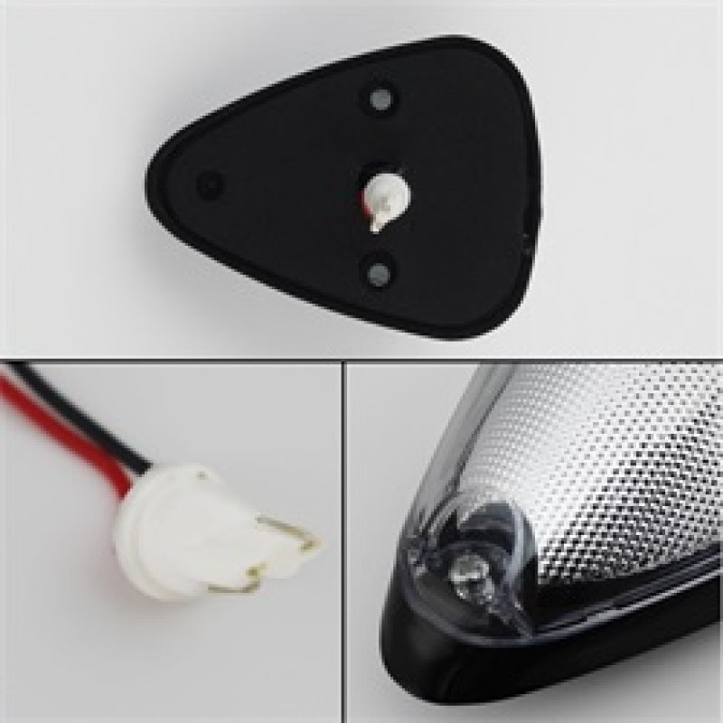 Xtune Ford Super Duty F250-F550 99-15 Amber LED Cab Roof Lights Clear ACC-LED-FDSD99-CR-C Xtune Ford Super Duty F250-F550 99-15 Amber LED Cab Roof Lights Clear ACC-LED-FDSD99-CR-C