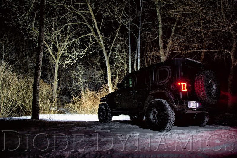 Diode Dynamics 18-21 Jeep JL Wrangler/Gladiator SS30 Bumper Bracket Kit - Amber Driving Dual Diode Dynamics 18-21 Jeep JL Wrangler/Gladiator SS30 Bumper Bracket Kit - Amber Driving Dual