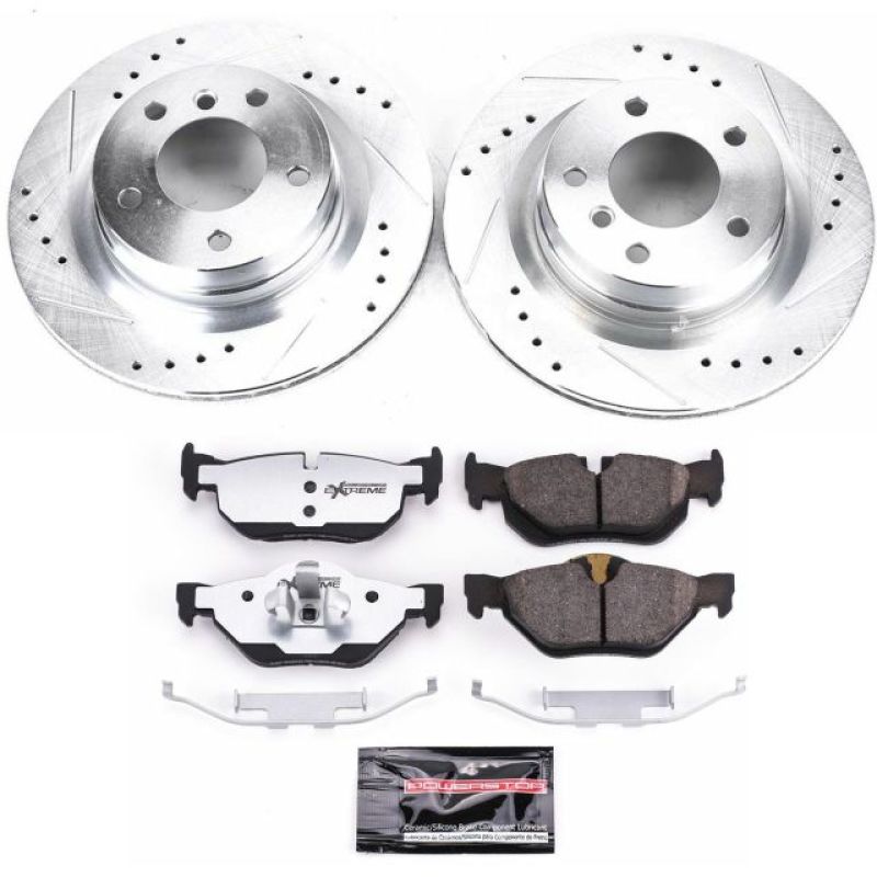 Power Stop 2006 BMW 325i Rear Z26 Street Warrior Brake Kit Power Stop 2006 BMW 325i Rear Z26 Street Warrior Brake Kit