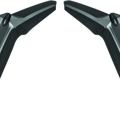 Kuryakyn Air Deflectors 18-Up Goldwing Dark Smoke