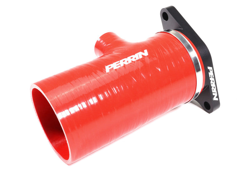 Perrin 2022+ Subaru WRX Red 3in Turbo Inlet Hose w/ Nozzle (Short) Perrin 2022+ Subaru WRX Red 3in Turbo Inlet Hose w/ Nozzle (Short)