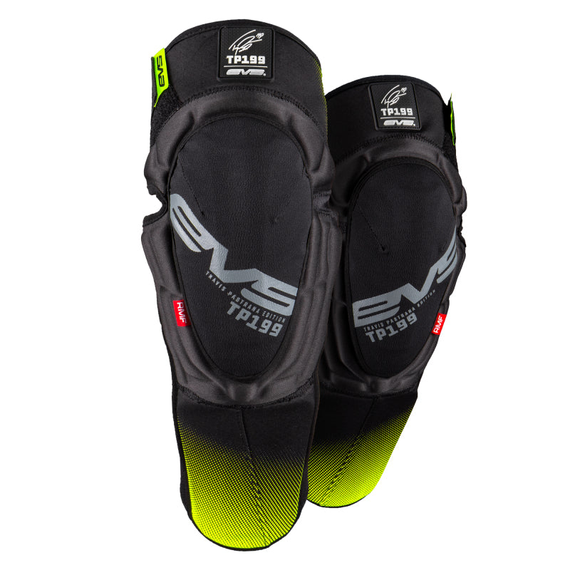 EVS TP199 Knee/Shin Guard Pair Black/Hi Viz - 2XL EVS TP199 Knee/Shin Guard Pair Black/Hi Viz - 2XL