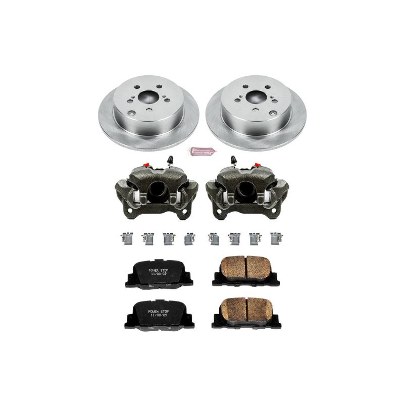 Power Stop 05-10 Scion tC Rear Autospecialty Brake Kit w/Calipers Power Stop 05-10 Scion tC Rear Autospecialty Brake Kit w/Calipers