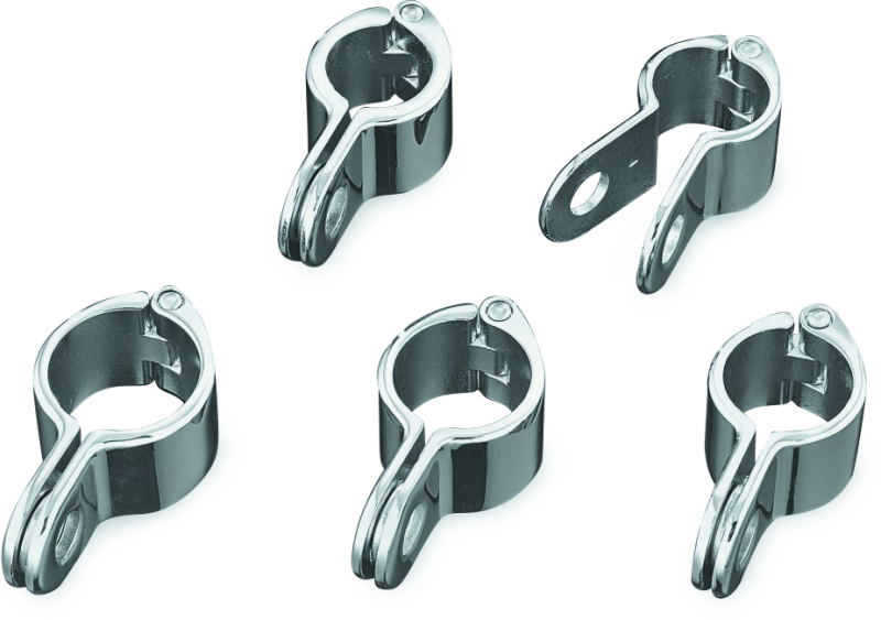 Kuryakyn 1.35inch Magnum Quick Clamp Chrome (Each) Kuryakyn 1.35inch Magnum Quick Clamp Chrome (Each)