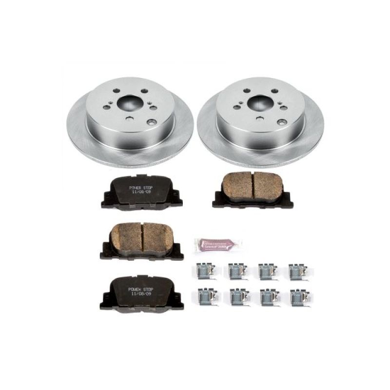 Power Stop 05-10 Scion tC Rear Autospecialty Brake Kit Power Stop 05-10 Scion tC Rear Autospecialty Brake Kit