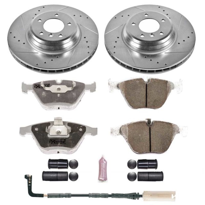 Power Stop 2009 BMW 335i xDrive Front Z26 Street Warrior Brake Kit Power Stop 2009 BMW 335i xDrive Front Z26 Street Warrior Brake Kit