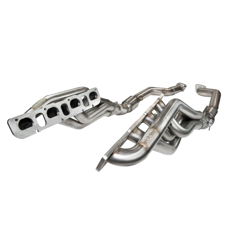 Kooks 2012+ WK2 Jeep/ Durango 6.4L 1-7/8in x 3in SS Long Tube Headers - Cat SS Conn Pipe Kooks 2012+ WK2 Jeep/ Durango 6.4L 1-7/8in x 3in SS Long Tube Headers - Cat SS Conn Pipe