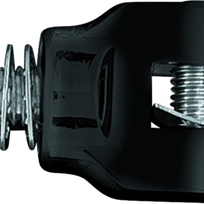 Kuryakyn Short Magnum Peg Mounts With 1/2in-13 Mounting Bolts Black