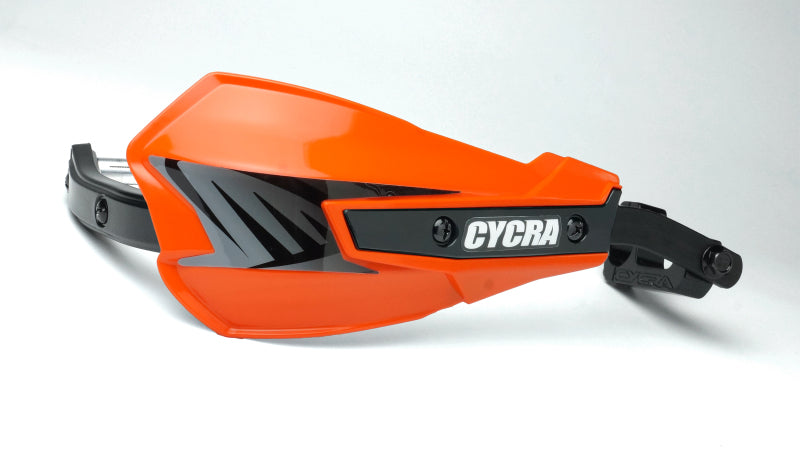 Cycra Vortex Hand Guard/w Universal U-Clamps - Orange Cycra Vortex Hand Guard/w Universal U-Clamps - Orange