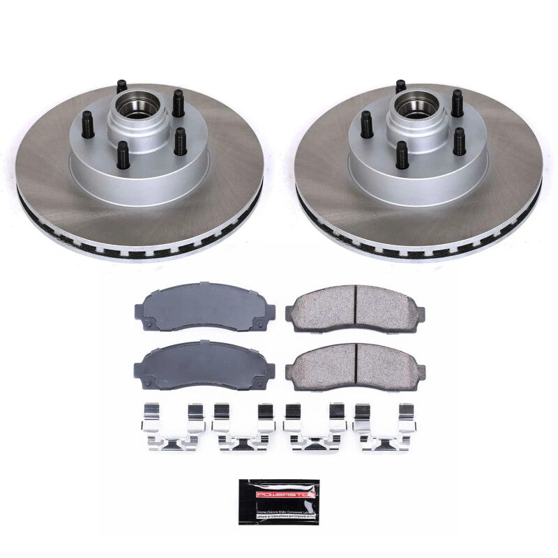 Power Stop 03-09 Mazda B4000 Front Semi-Coated Rotor Kit Power Stop 03-09 Mazda B4000 Front Semi-Coated Rotor Kit