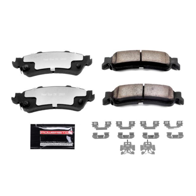 Power Stop 00-05 Cadillac DeVille Rear Z36 Truck & Tow Brake Pads w/Hardware Power Stop 00-05 Cadillac DeVille Rear Z36 Truck & Tow Brake Pads w/Hardware
