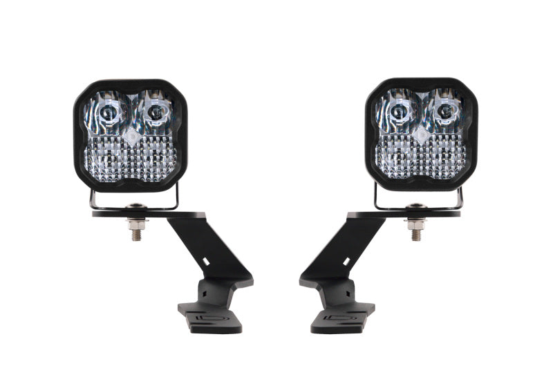 Diode Dynamics 19-21 Ford Ranger Sport SS3 LED Ditch Light Kit - White Combo Diode Dynamics 19-21 Ford Ranger Sport SS3 LED Ditch Light Kit - White Combo