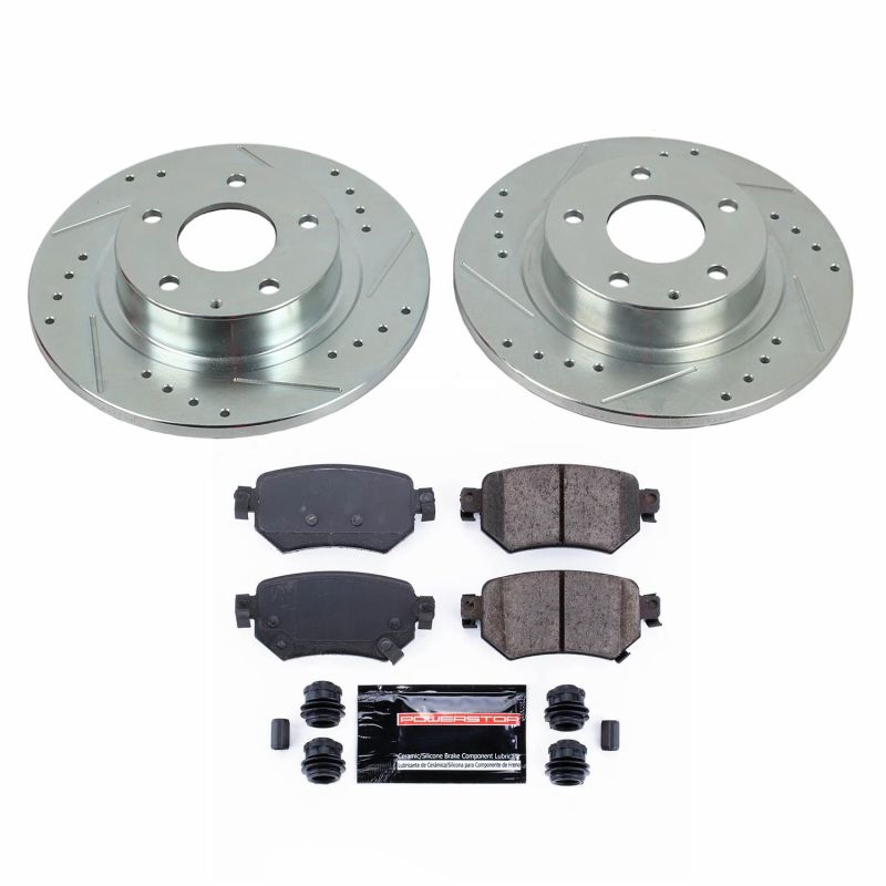 Power Stop 16-18 Mazda 6 Rear Z23 Evolution Sport Brake Kit Power Stop 16-18 Mazda 6 Rear Z23 Evolution Sport Brake Kit