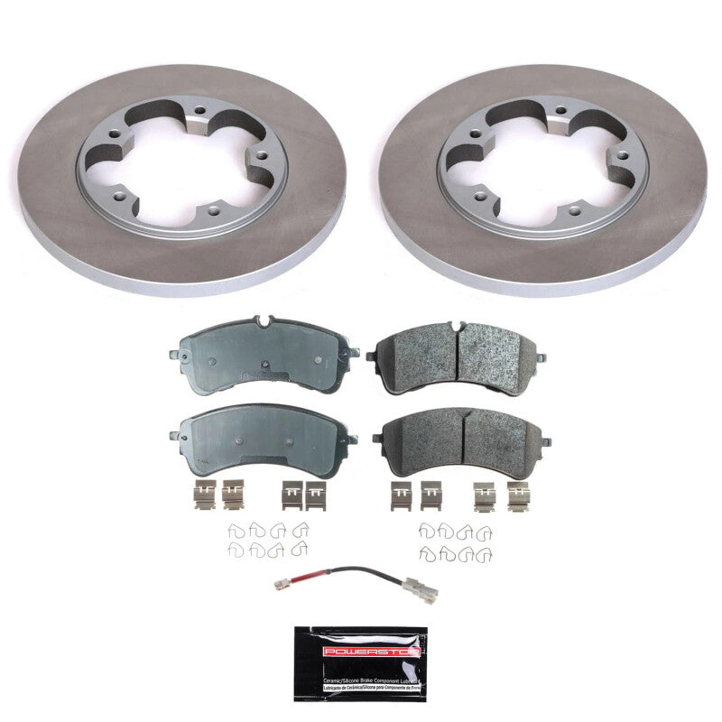 Power Stop 22-23 Ford Transit-350 Rear Semi-Coated Rotor Kit Power Stop 22-23 Ford Transit-350 Rear Semi-Coated Rotor Kit
