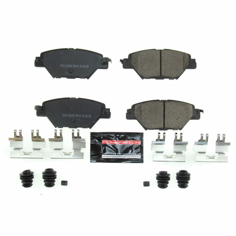 Power Stop 16-19 Mazda CX-9 Rear Z23 Evolution Sport Brake Pads w/Hardware Power Stop 16-19 Mazda CX-9 Rear Z23 Evolution Sport Brake Pads w/Hardware