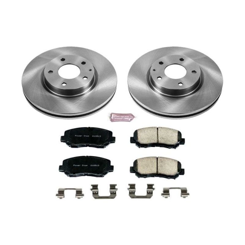 Power Stop 13-15 Mazda CX-5 Front Autospecialty Brake Kit Power Stop 13-15 Mazda CX-5 Front Autospecialty Brake Kit