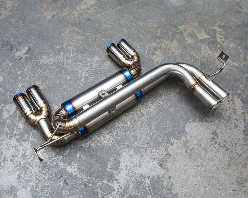 VR Performance 01-05 BMW M3 E46 Titanium Exhaust System- Quad Titanium Tips VR Performance 01-05 BMW M3 E46 Titanium Exhaust System- Quad Titanium Tips