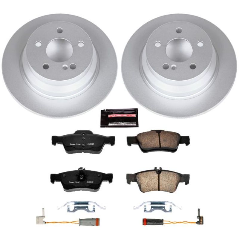 Power Stop 2006 Mercedes-Benz E350 Rear Z23 Evolution Sport Coated Brake Kit Power Stop 2006 Mercedes-Benz E350 Rear Z23 Evolution Sport Coated Brake Kit